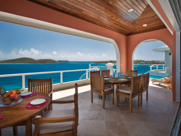 St. Thomas 7 Bedroom Vacation Villa with Amazing Ocean Views